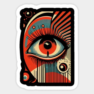 Dreamy Eye 2.0 by Faye Vasquez Sticker